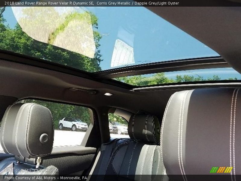 Corris Grey Metallic / Dapple Grey/Light Oyster 2018 Land Rover Range Rover Velar R Dynamic SE