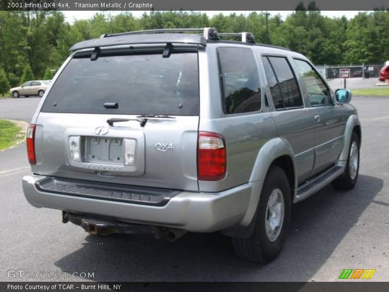 Titanium Metallic / Graphite 2001 Infiniti QX4 4x4