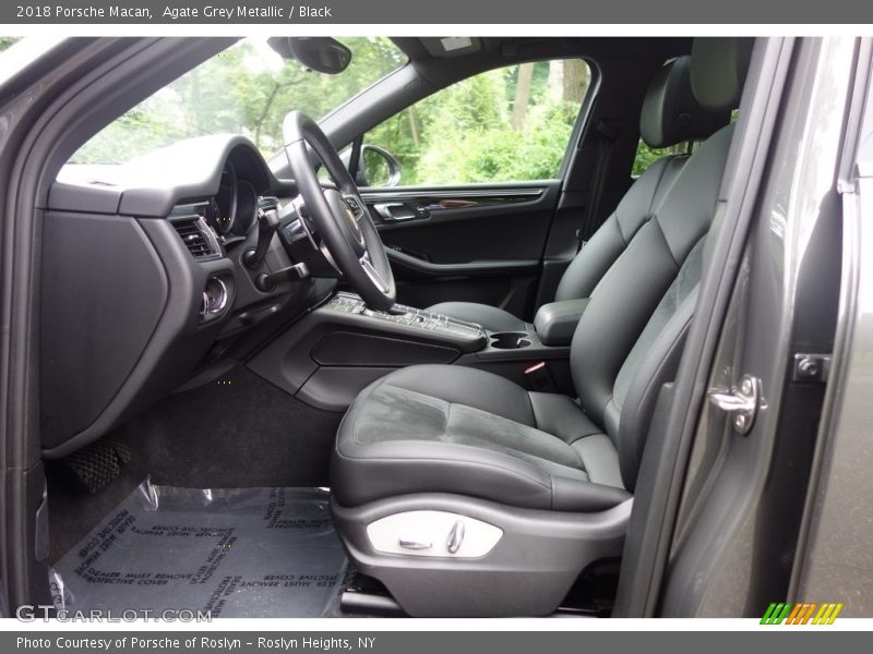 Front Seat of 2018 Macan 