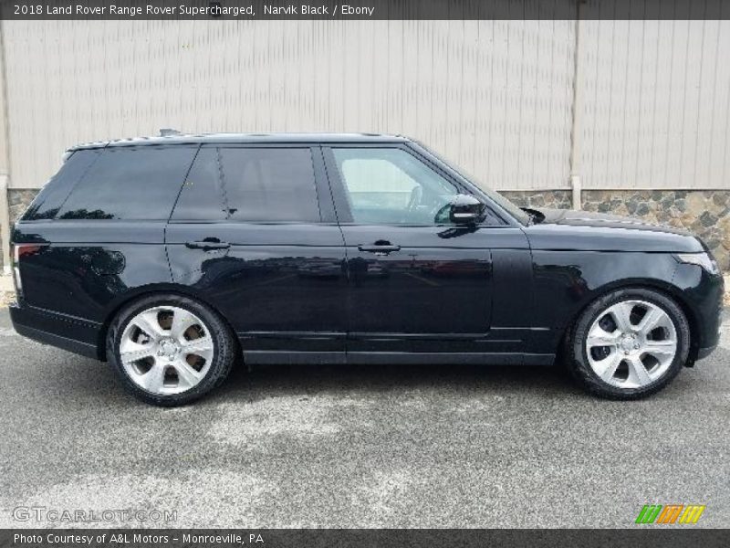 Narvik Black / Ebony 2018 Land Rover Range Rover Supercharged