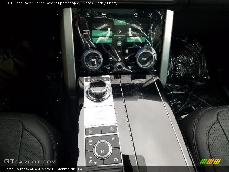 Narvik Black / Ebony 2018 Land Rover Range Rover Supercharged