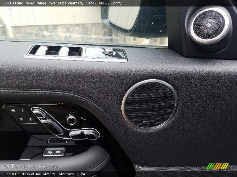 Narvik Black / Ebony 2018 Land Rover Range Rover Supercharged