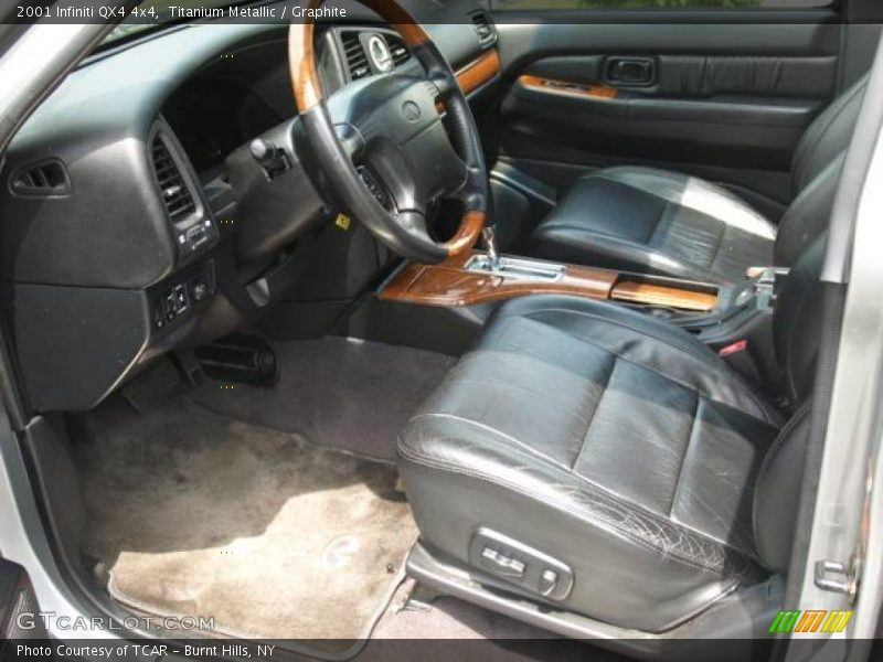 Titanium Metallic / Graphite 2001 Infiniti QX4 4x4