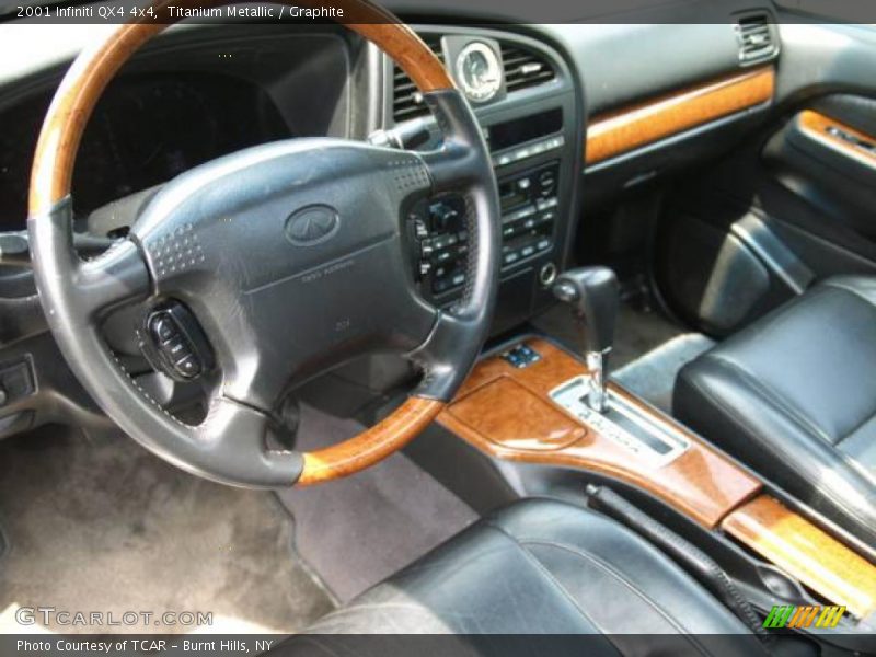 Titanium Metallic / Graphite 2001 Infiniti QX4 4x4