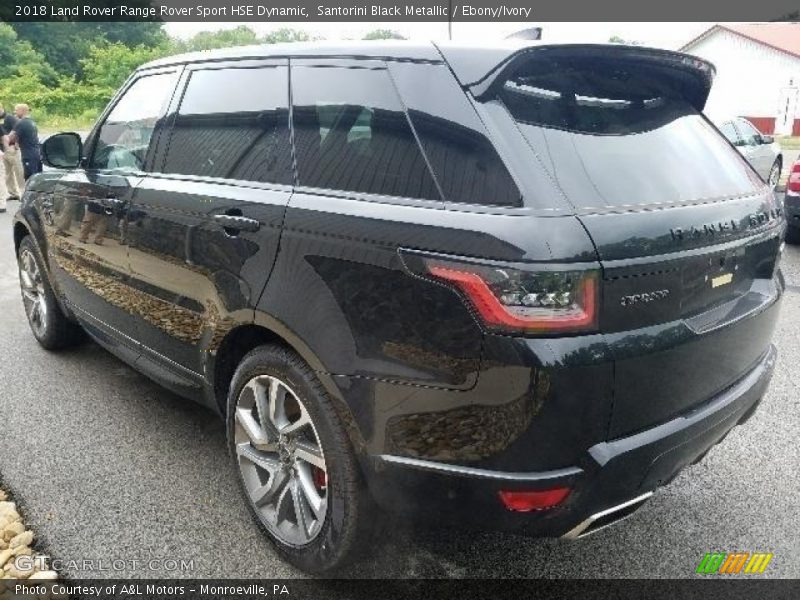 Santorini Black Metallic / Ebony/Ivory 2018 Land Rover Range Rover Sport HSE Dynamic