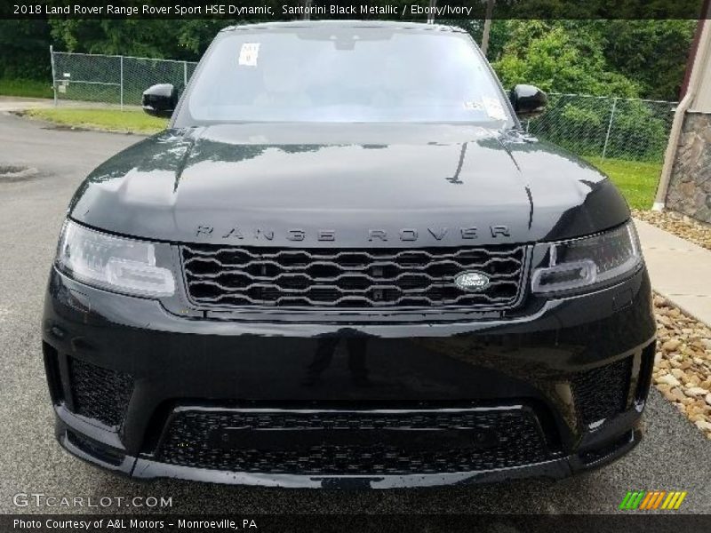 Santorini Black Metallic / Ebony/Ivory 2018 Land Rover Range Rover Sport HSE Dynamic