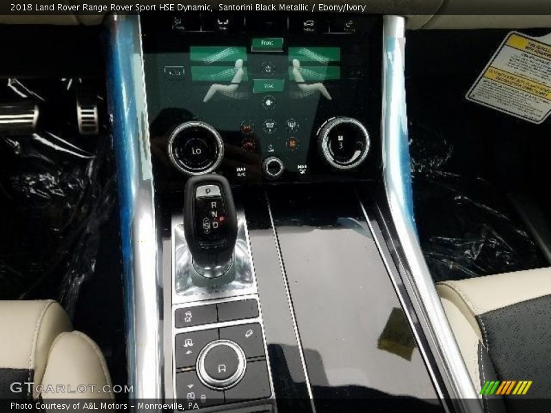  2018 Range Rover Sport HSE Dynamic 8 Speed Automatic Shifter