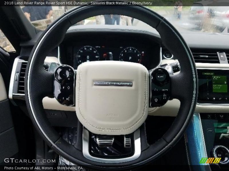  2018 Range Rover Sport HSE Dynamic Steering Wheel
