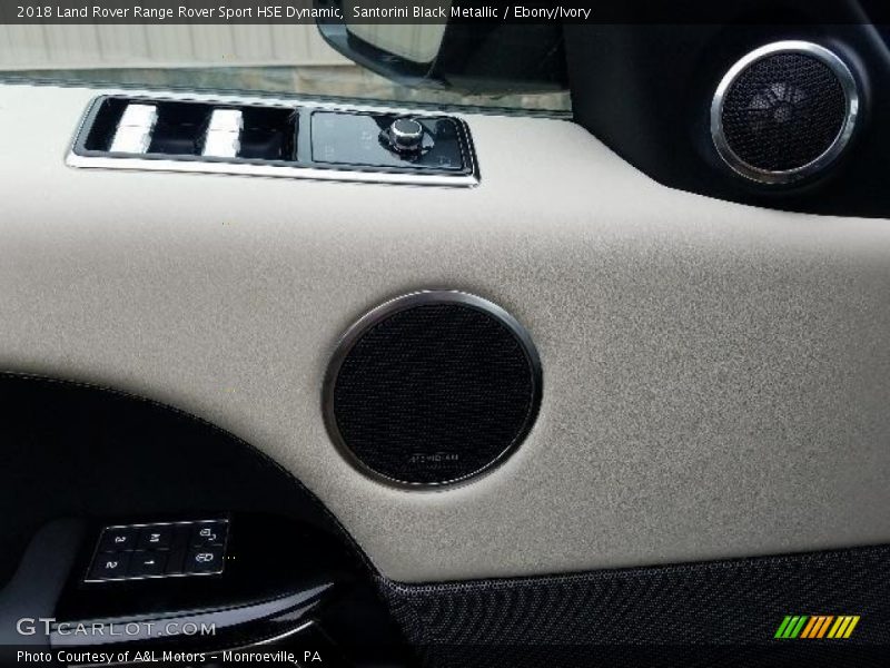Santorini Black Metallic / Ebony/Ivory 2018 Land Rover Range Rover Sport HSE Dynamic