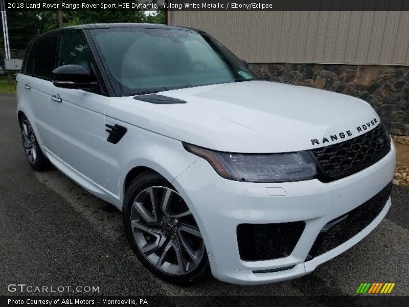 Yulong White Metallic / Ebony/Eclipse 2018 Land Rover Range Rover Sport HSE Dynamic