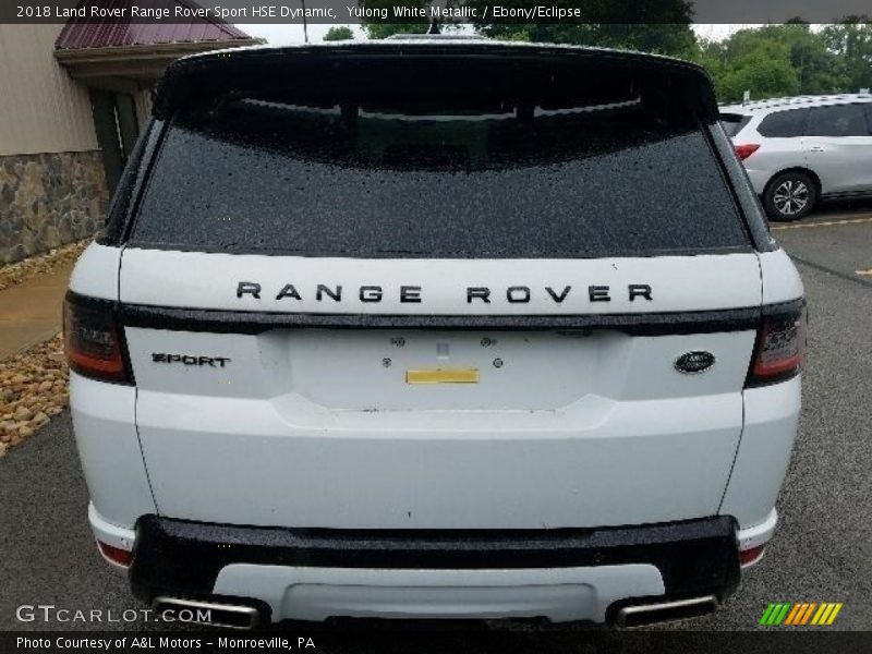 Yulong White Metallic / Ebony/Eclipse 2018 Land Rover Range Rover Sport HSE Dynamic