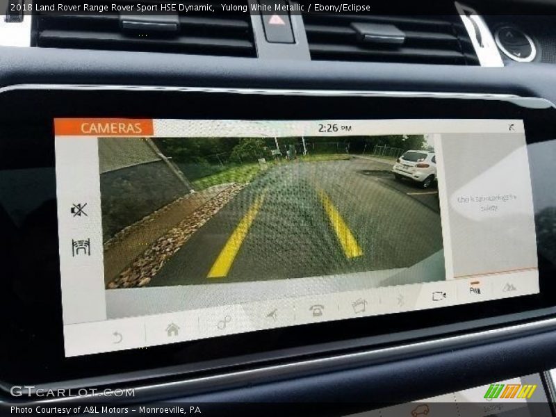 Yulong White Metallic / Ebony/Eclipse 2018 Land Rover Range Rover Sport HSE Dynamic