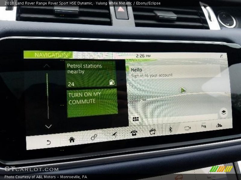 Controls of 2018 Range Rover Sport HSE Dynamic