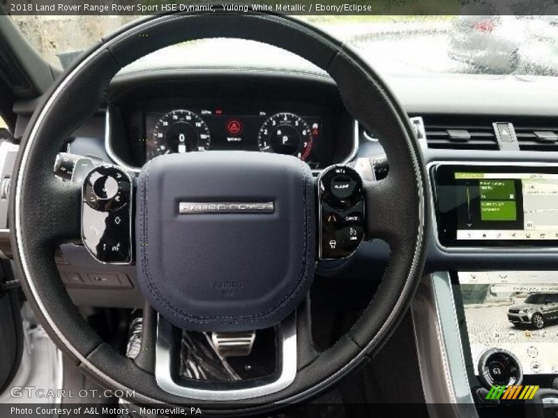  2018 Range Rover Sport HSE Dynamic Steering Wheel