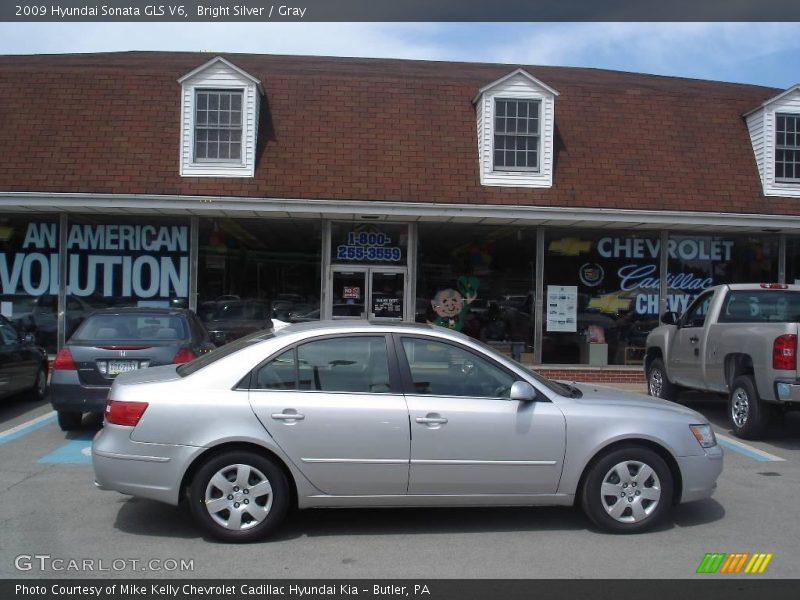 Bright Silver / Gray 2009 Hyundai Sonata GLS V6