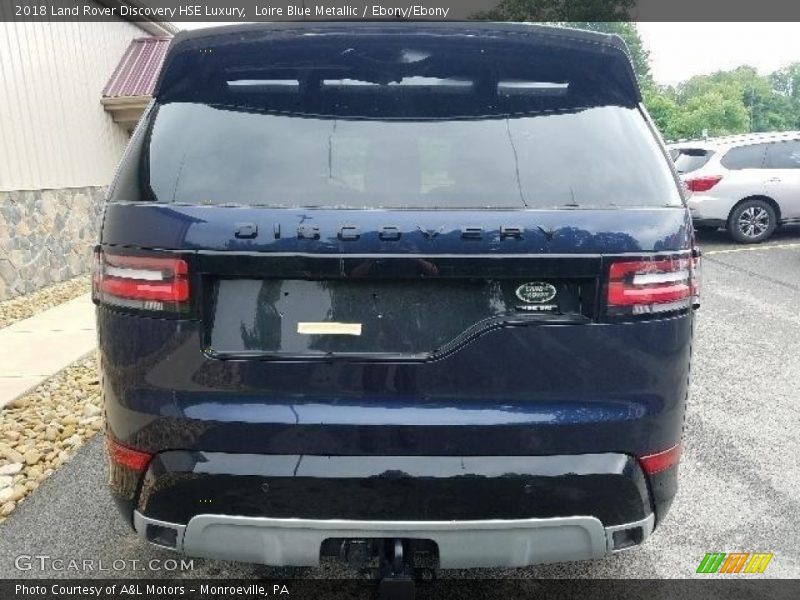 Loire Blue Metallic / Ebony/Ebony 2018 Land Rover Discovery HSE Luxury
