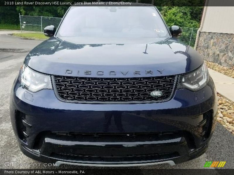 Loire Blue Metallic / Ebony/Ebony 2018 Land Rover Discovery HSE Luxury