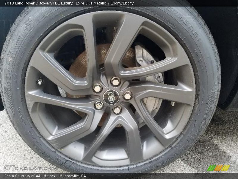 Loire Blue Metallic / Ebony/Ebony 2018 Land Rover Discovery HSE Luxury