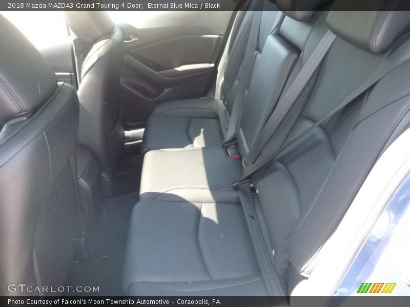 Eternal Blue Mica / Black 2018 Mazda MAZDA3 Grand Touring 4 Door