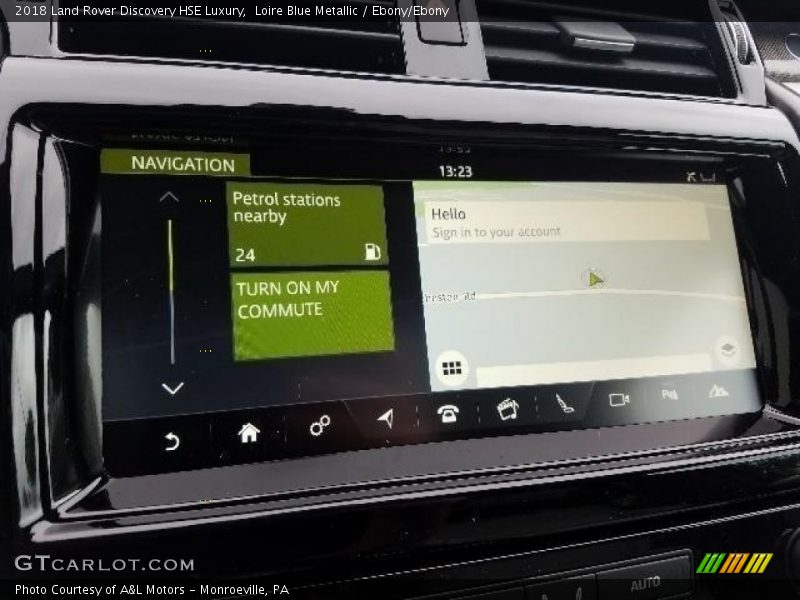 Loire Blue Metallic / Ebony/Ebony 2018 Land Rover Discovery HSE Luxury