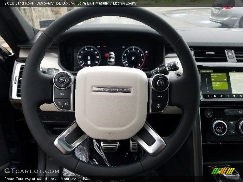 Loire Blue Metallic / Ebony/Ebony 2018 Land Rover Discovery HSE Luxury