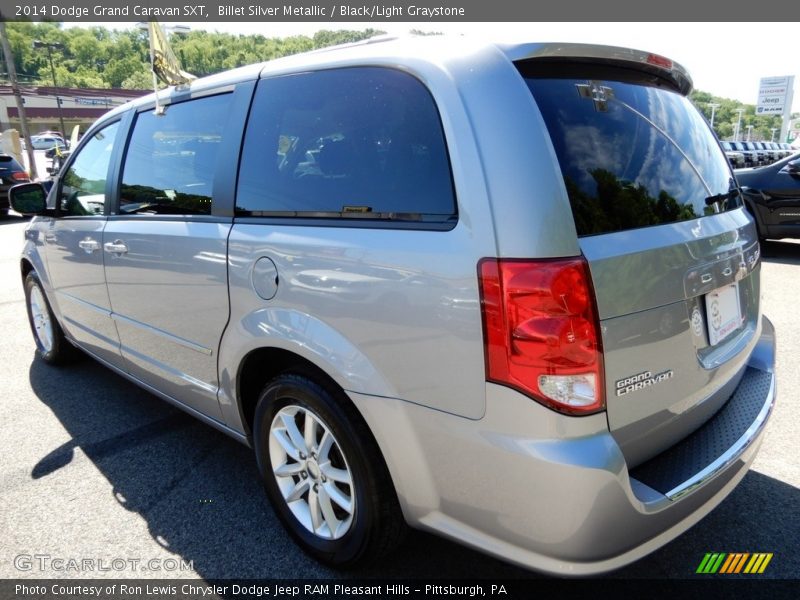 Billet Silver Metallic / Black/Light Graystone 2014 Dodge Grand Caravan SXT