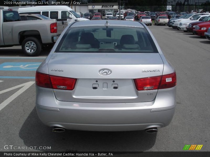 Bright Silver / Gray 2009 Hyundai Sonata GLS V6