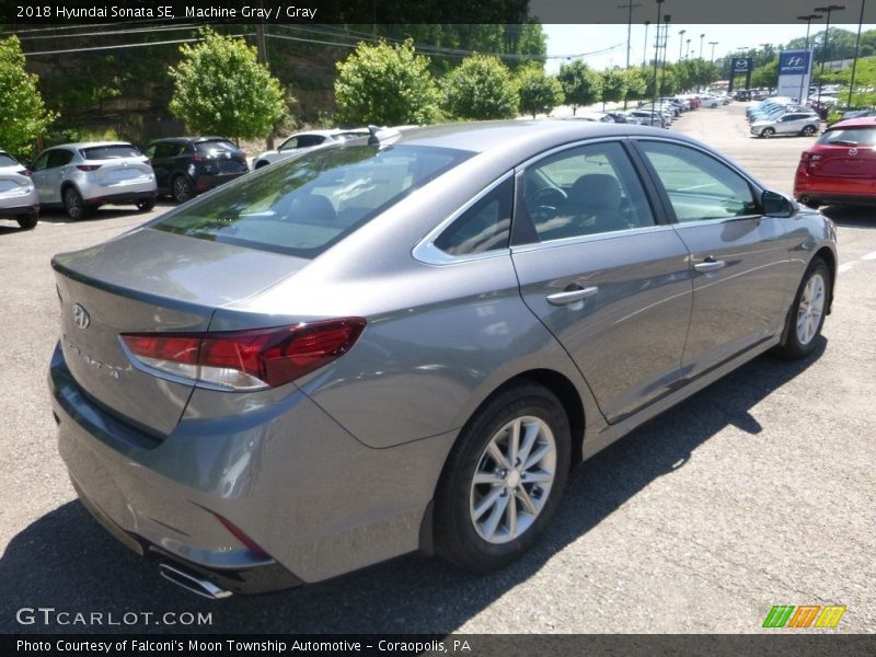 Machine Gray / Gray 2018 Hyundai Sonata SE