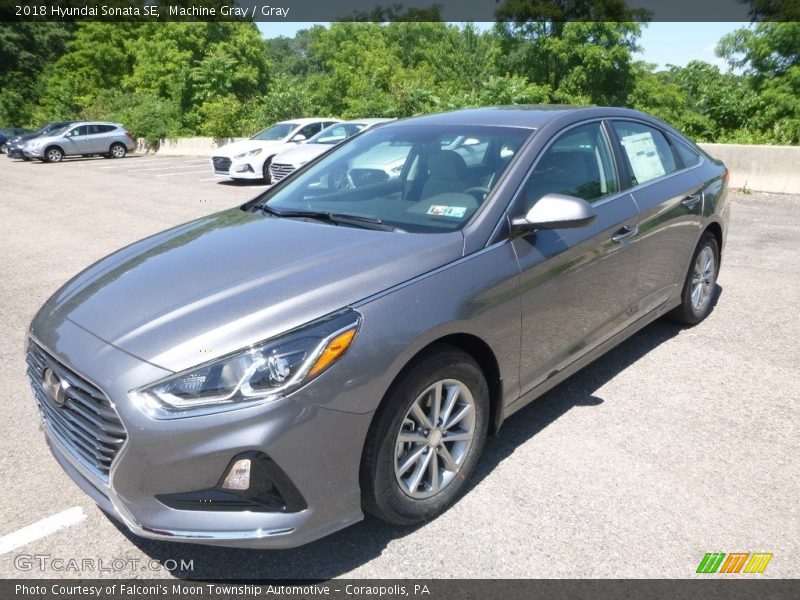 Machine Gray / Gray 2018 Hyundai Sonata SE