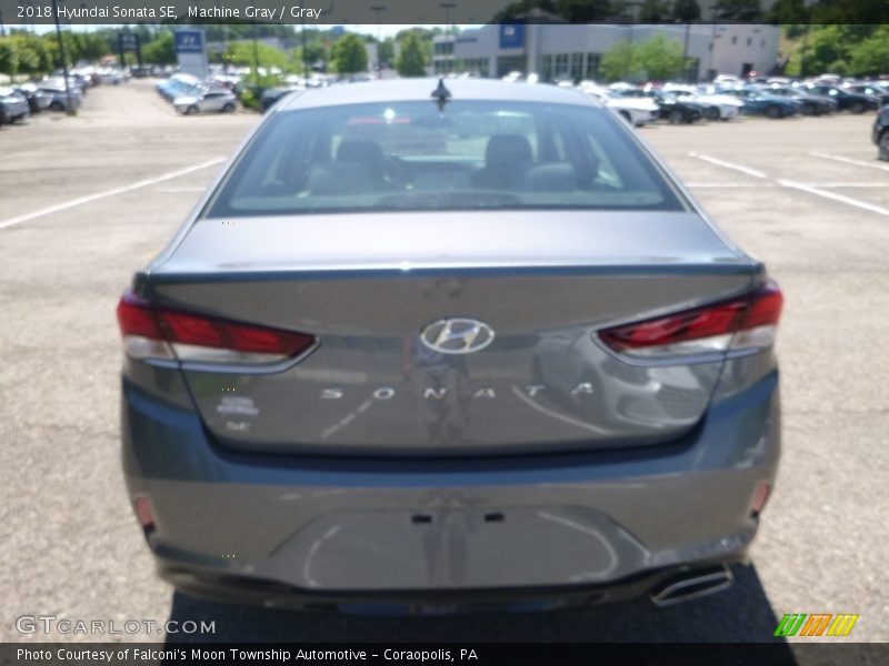 Machine Gray / Gray 2018 Hyundai Sonata SE