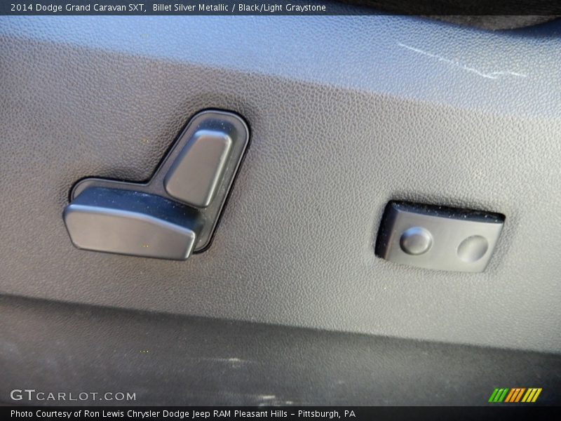 Billet Silver Metallic / Black/Light Graystone 2014 Dodge Grand Caravan SXT
