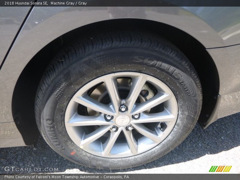 Machine Gray / Gray 2018 Hyundai Sonata SE