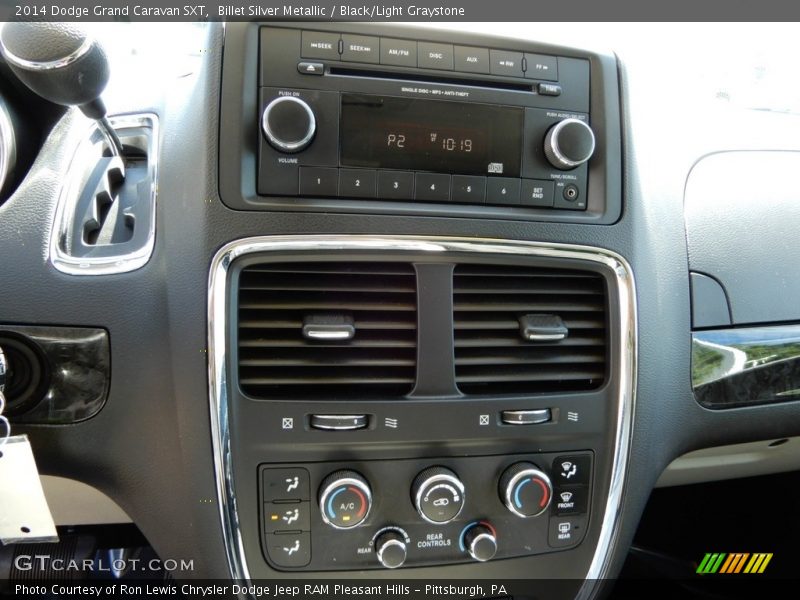 Billet Silver Metallic / Black/Light Graystone 2014 Dodge Grand Caravan SXT