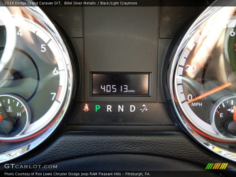 Billet Silver Metallic / Black/Light Graystone 2014 Dodge Grand Caravan SXT