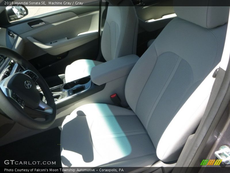 Machine Gray / Gray 2018 Hyundai Sonata SE