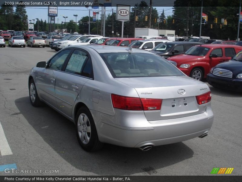 Bright Silver / Gray 2009 Hyundai Sonata GLS V6