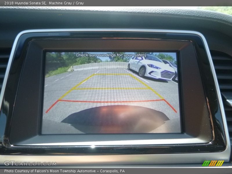 Machine Gray / Gray 2018 Hyundai Sonata SE