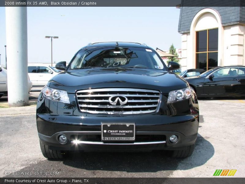 Black Obsidian / Graphite 2008 Infiniti FX 35 AWD