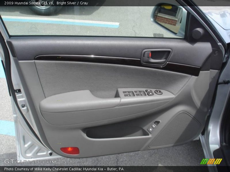 Bright Silver / Gray 2009 Hyundai Sonata GLS V6