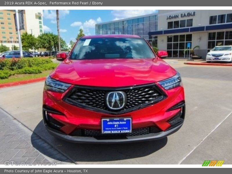 Performance Red Pearl / Ebony 2019 Acura RDX A-Spec