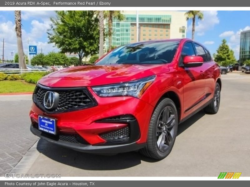 Performance Red Pearl / Ebony 2019 Acura RDX A-Spec