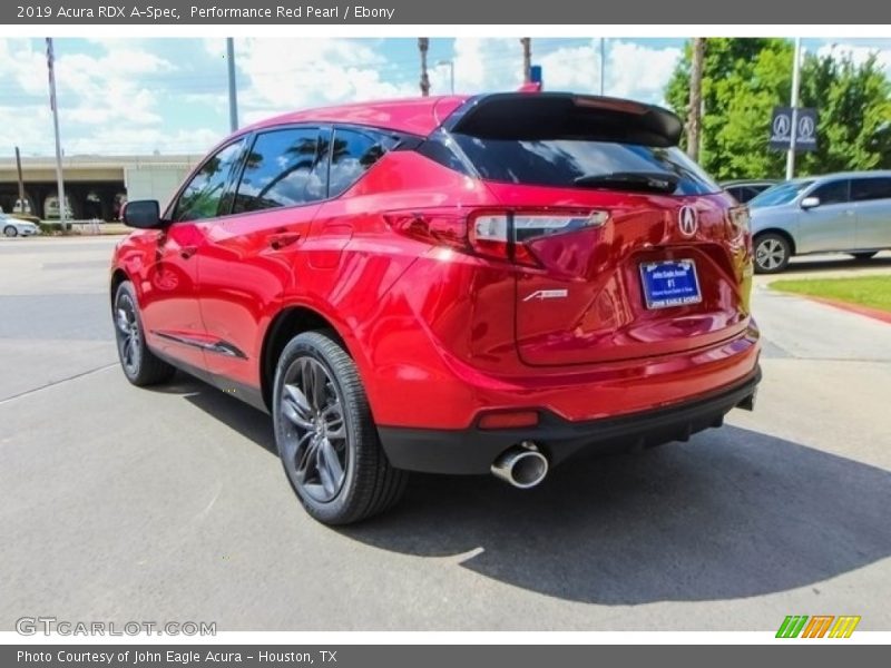 Performance Red Pearl / Ebony 2019 Acura RDX A-Spec