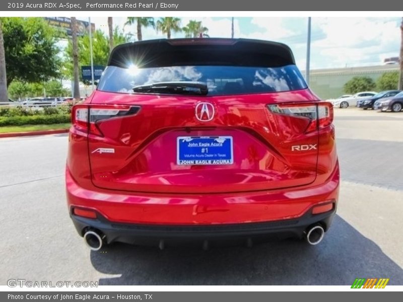 Performance Red Pearl / Ebony 2019 Acura RDX A-Spec