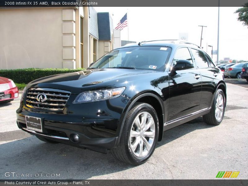 Black Obsidian / Graphite 2008 Infiniti FX 35 AWD