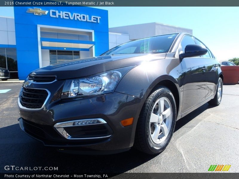 Tungsten Metallic / Jet Black 2016 Chevrolet Cruze Limited LT