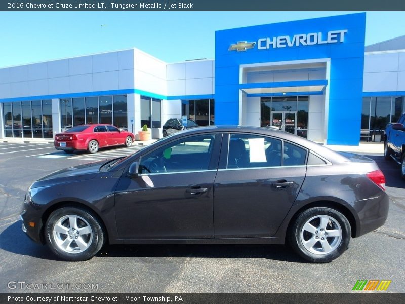Tungsten Metallic / Jet Black 2016 Chevrolet Cruze Limited LT