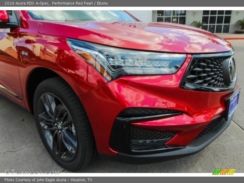 Performance Red Pearl / Ebony 2019 Acura RDX A-Spec
