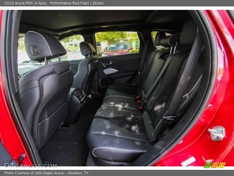 Rear Seat of 2019 RDX A-Spec