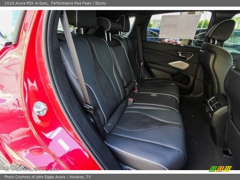 Rear Seat of 2019 RDX A-Spec
