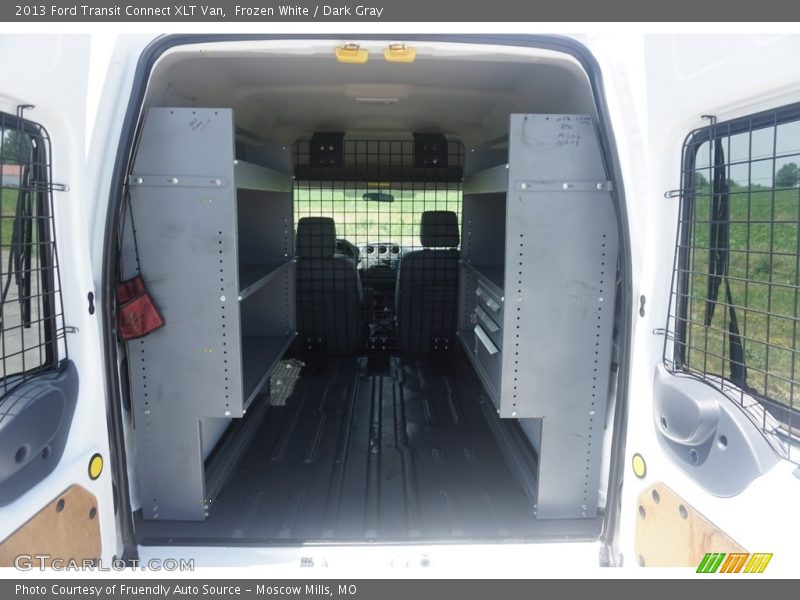Frozen White / Dark Gray 2013 Ford Transit Connect XLT Van